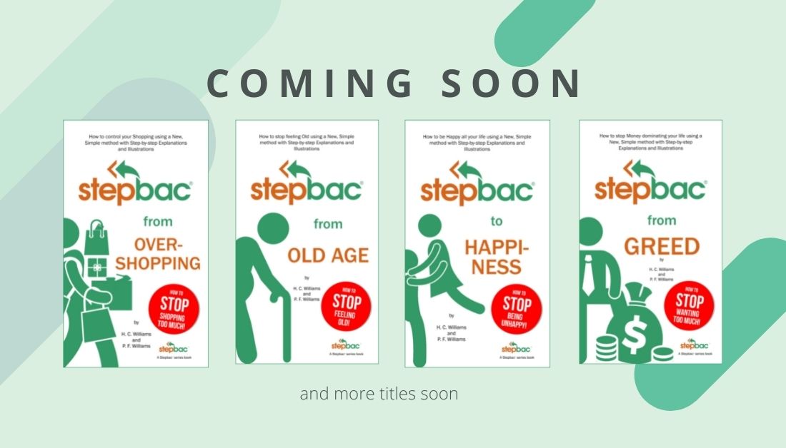 Future books in Stepbac method series - www.stepbac.com