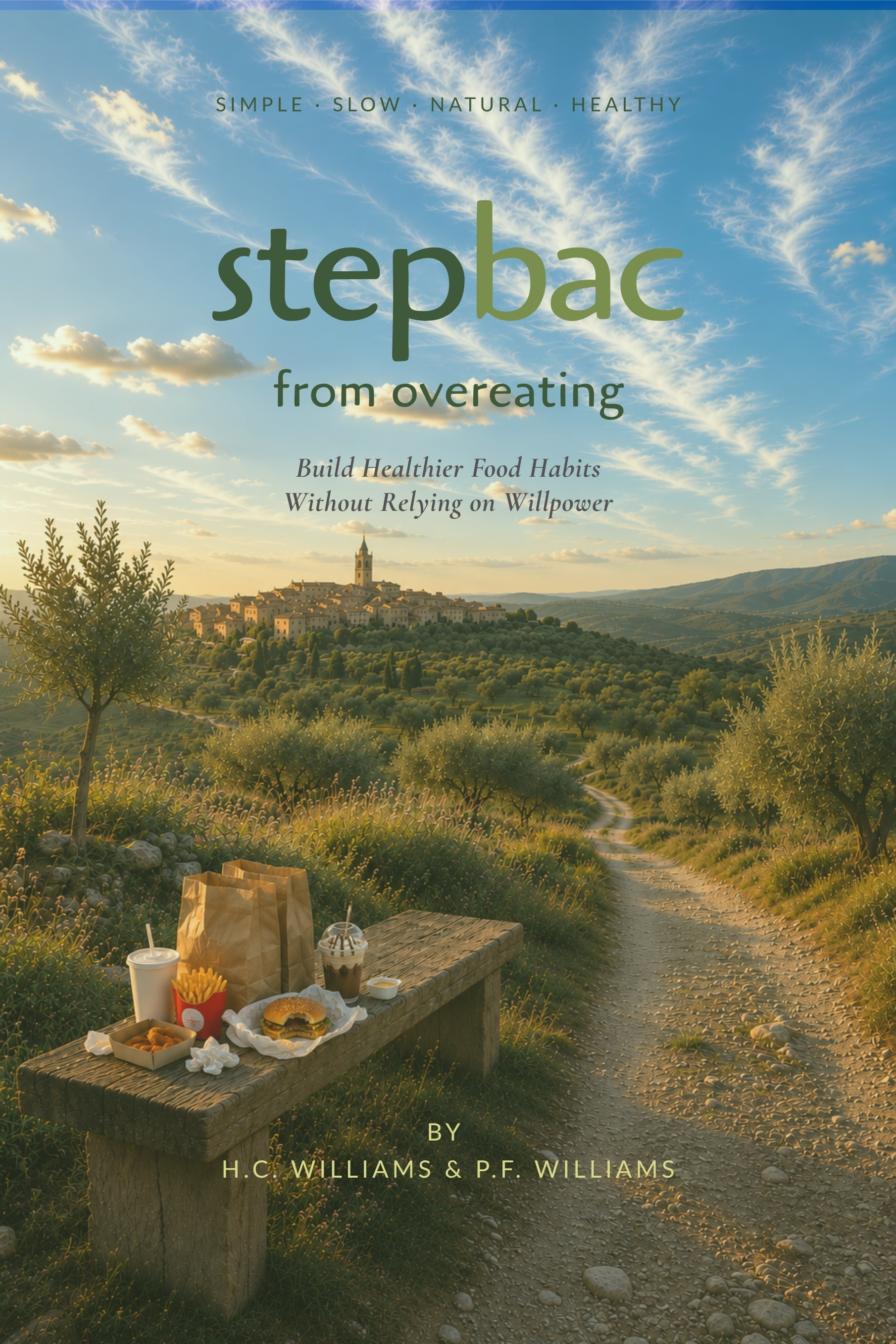 Stepbac from Overeating - change eating habits to control natural weight